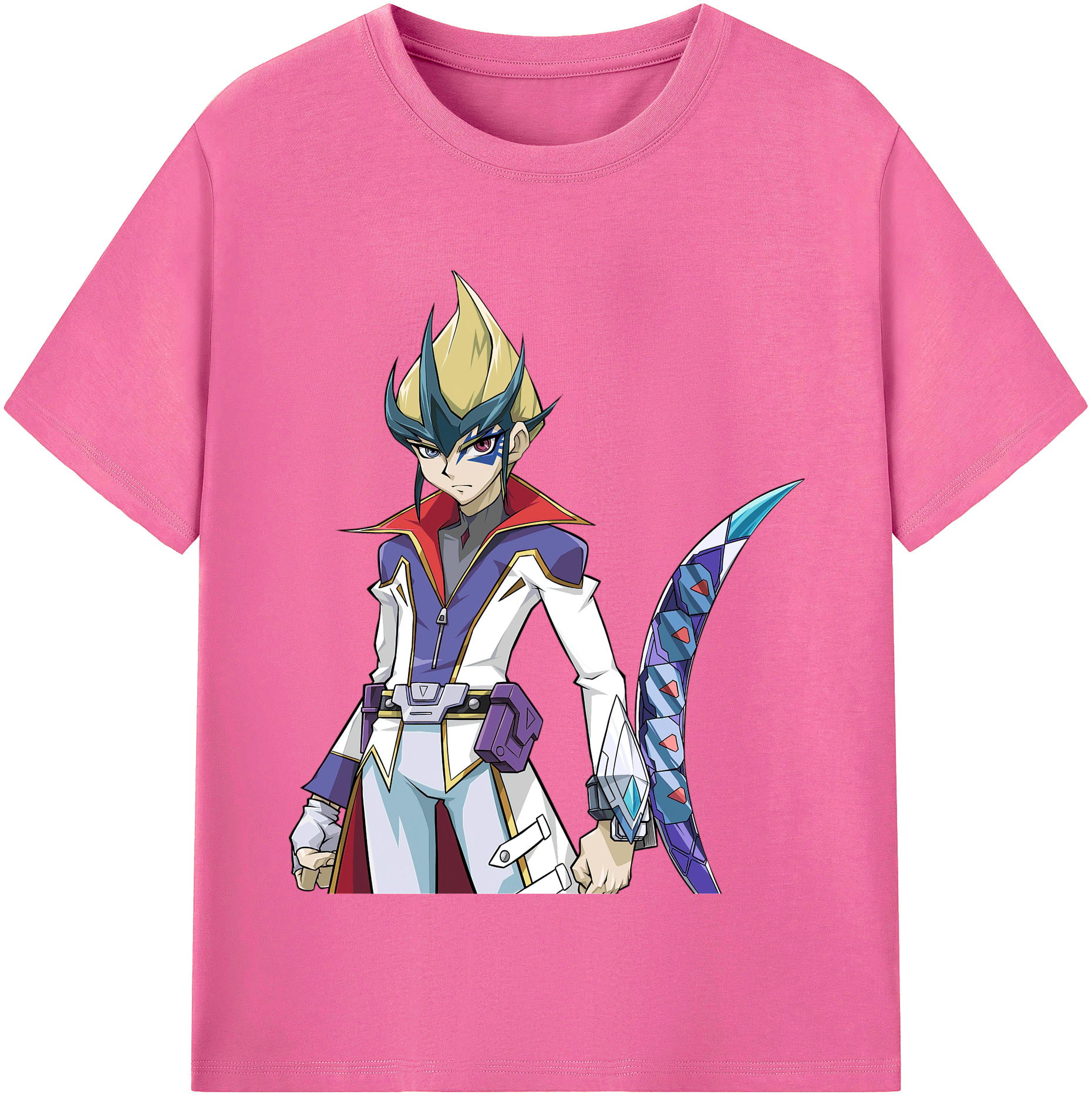（画像用） 遊☆戯☆王 Yu-Gi-Oh! レディースカジュアルプリントTシャツ（綿100％）